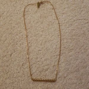Rebecca Minkoff Gold Bar necklace
